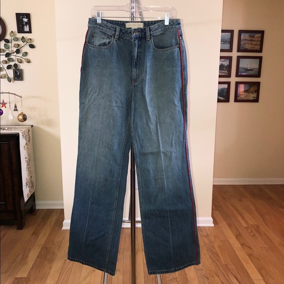 marc jacobs wide leg jeans